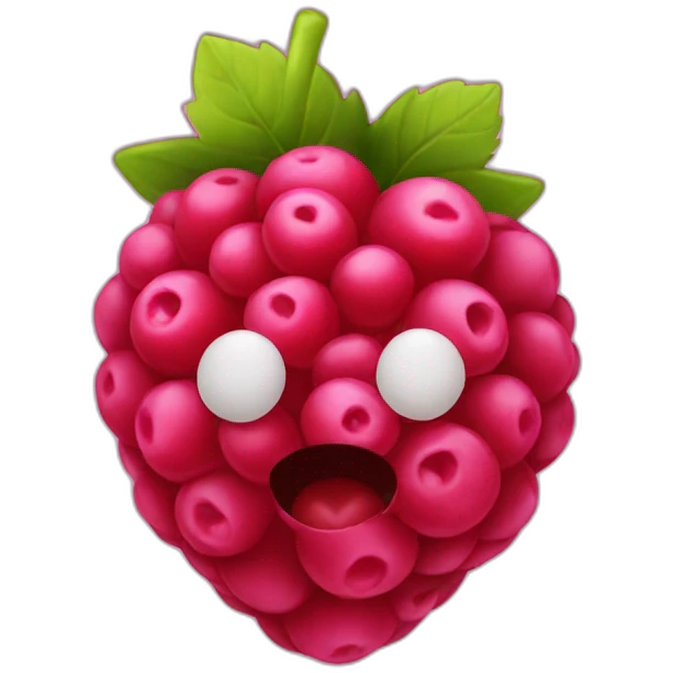 Rasberry emoji
