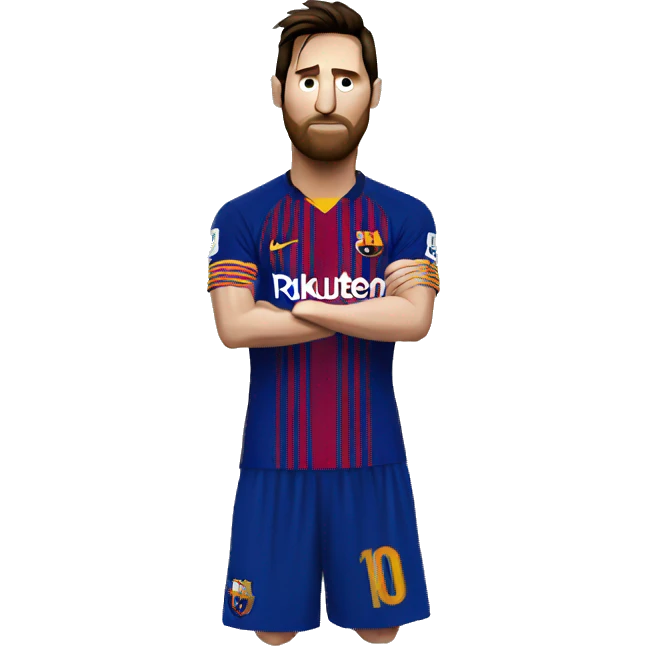 Messi llorando  emoji