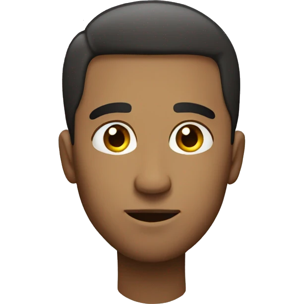 Guy side eyeing someone  emoji