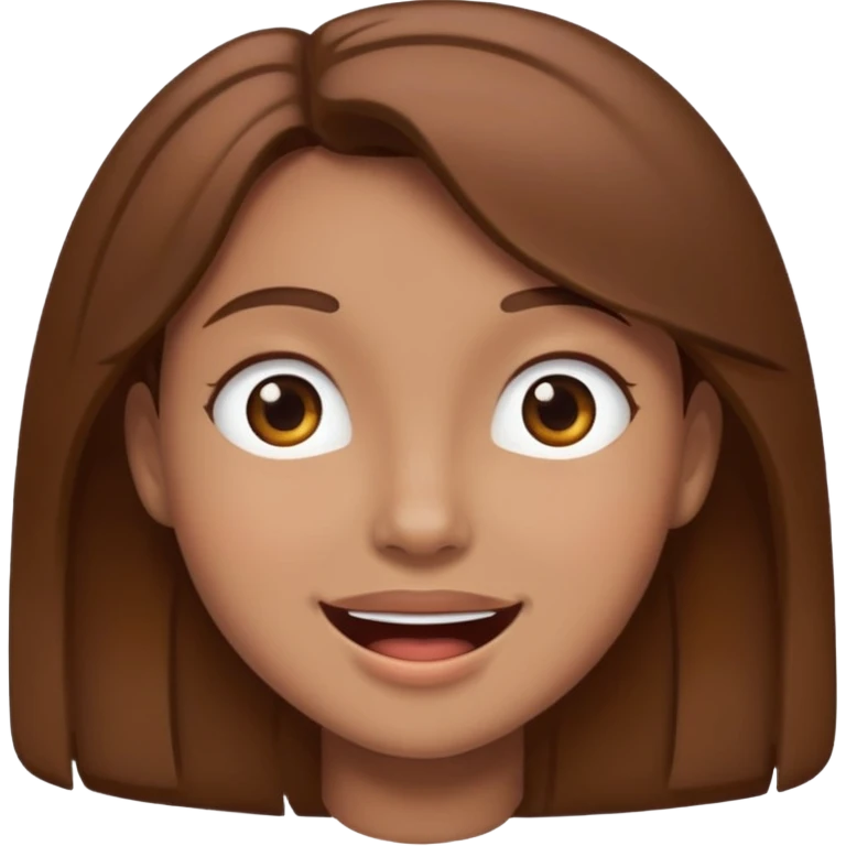 Make everyone have brown hair  emoji