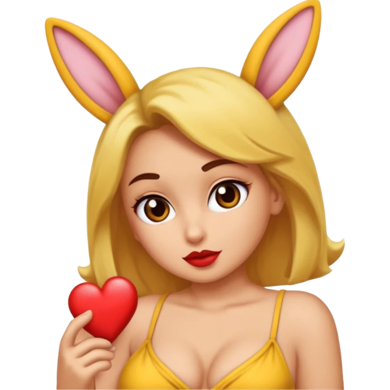 La chico dándole una mordida en la nalga sexualmente  una nalgada a una chica play boy emoji