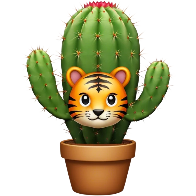 тигро кактус emoji
