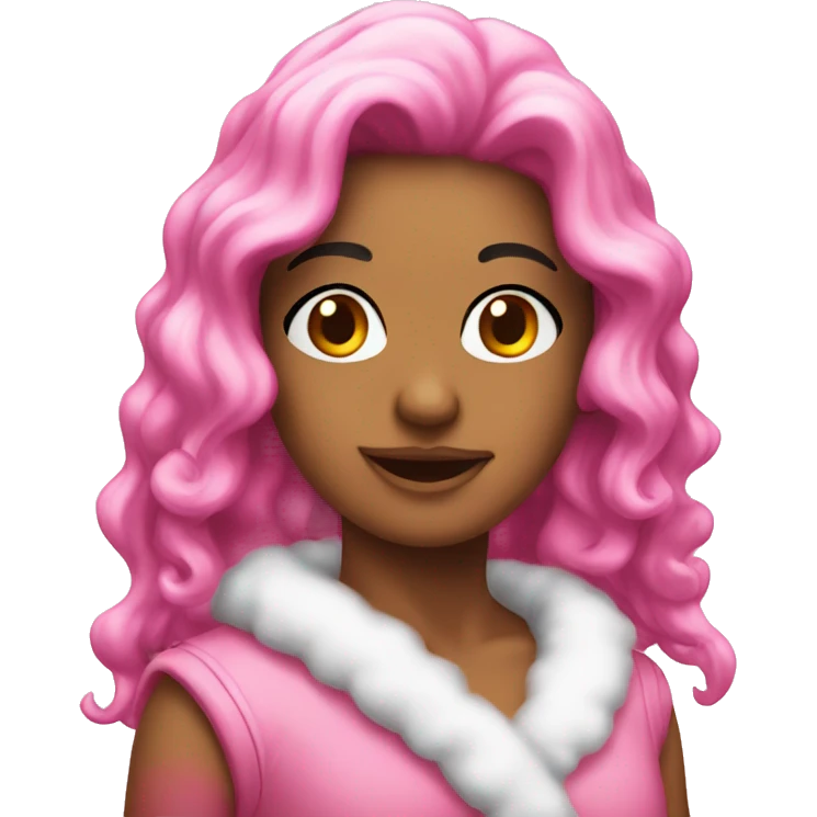 Pink Christmas  emoji