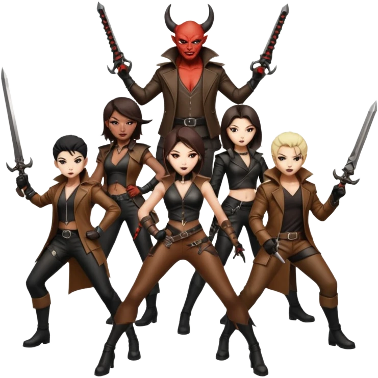 k-pop demon hunters emoji