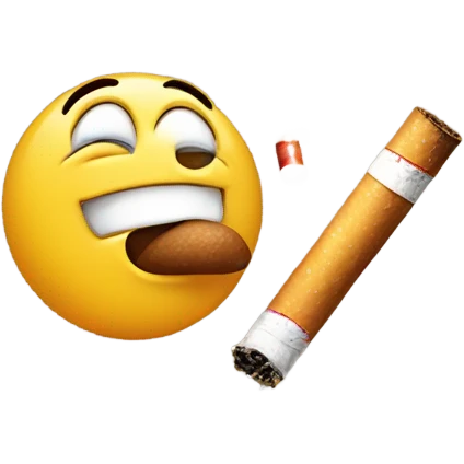 Emoji smoking  emoji