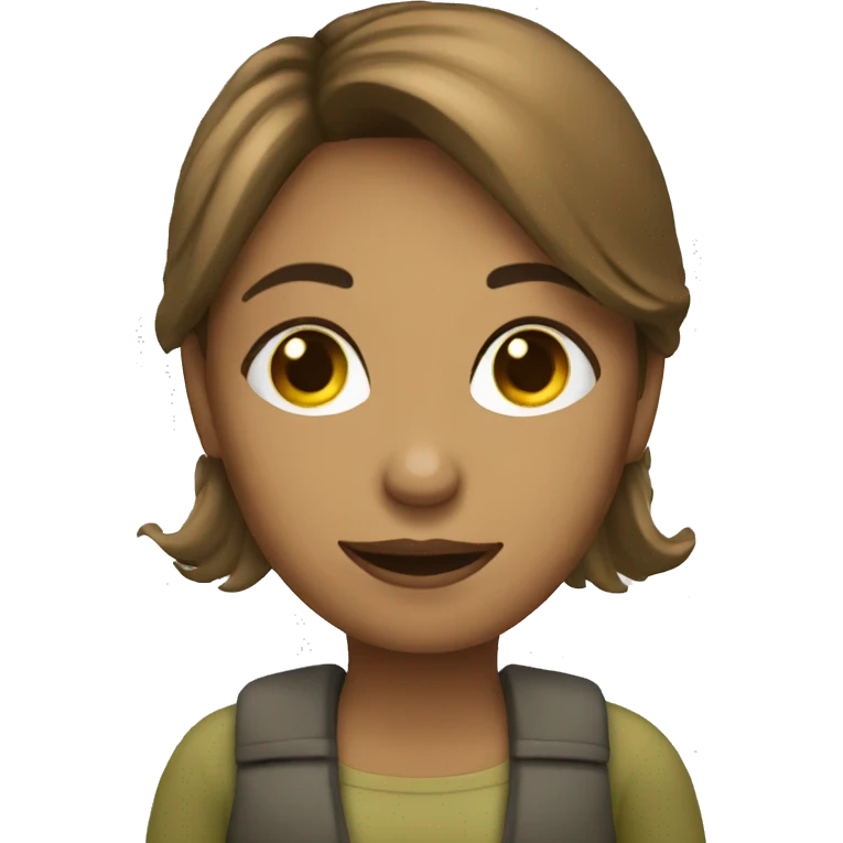 Mujer con compu emoji
