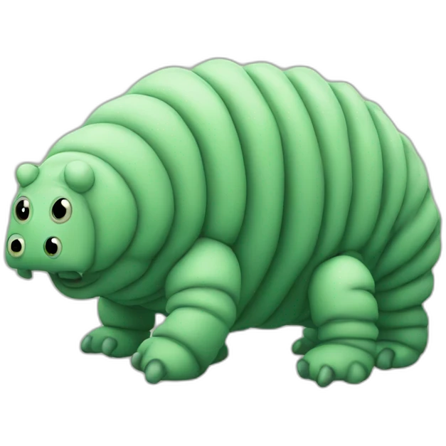 tardigrade writing code emoji
