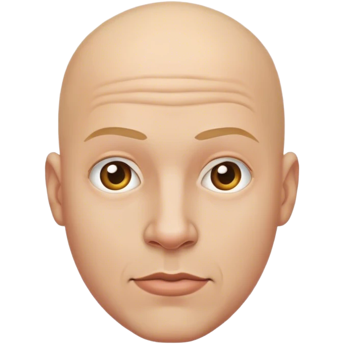 bald man emoji