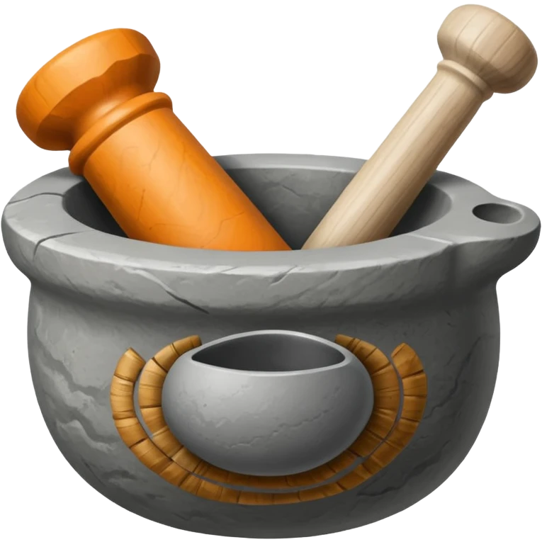 mortar and pestle emoji