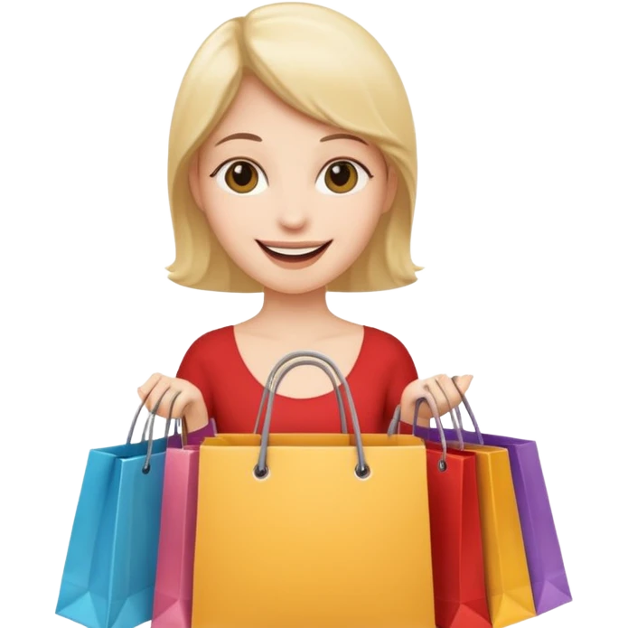 Shopping emoji