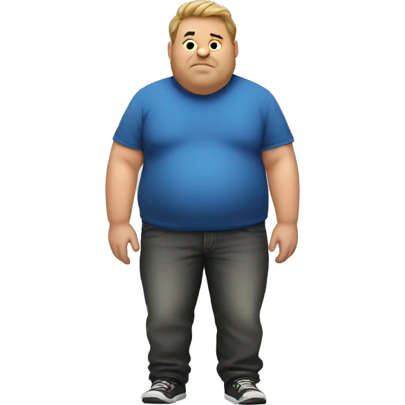 Fat man  emoji