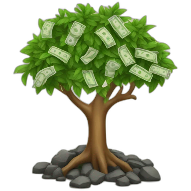 Money tree emoji