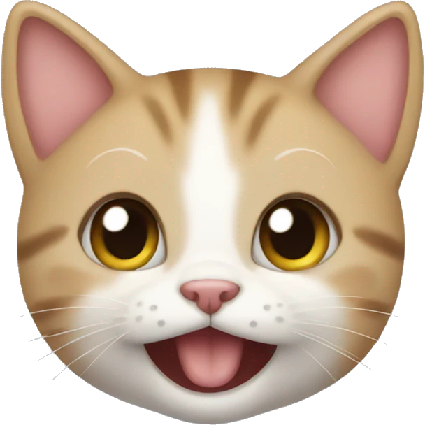 kitten happy emoji