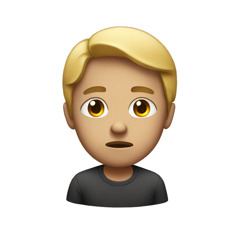 Disappointed emoji