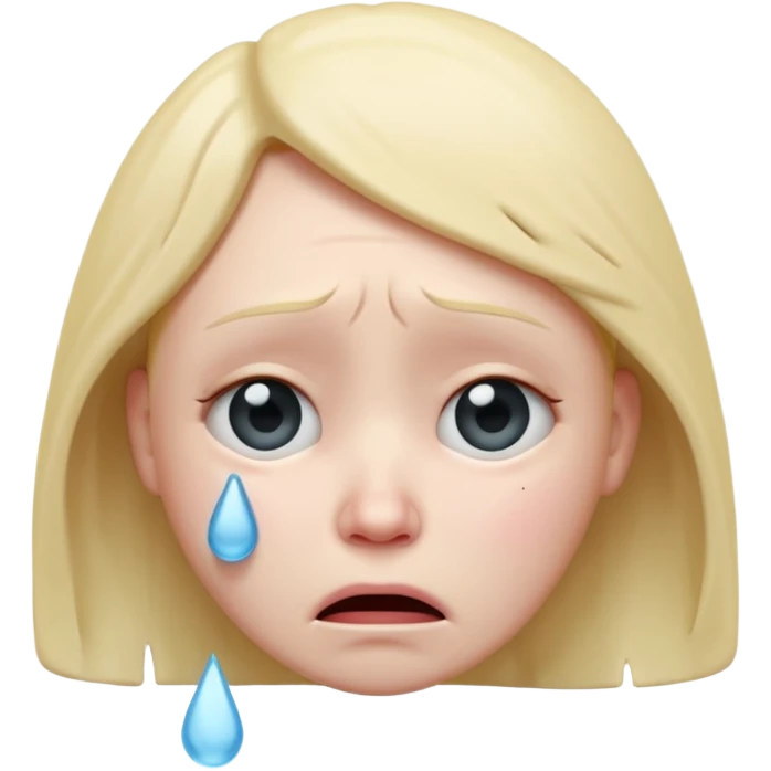 🥺😔 pero 3 D emoji