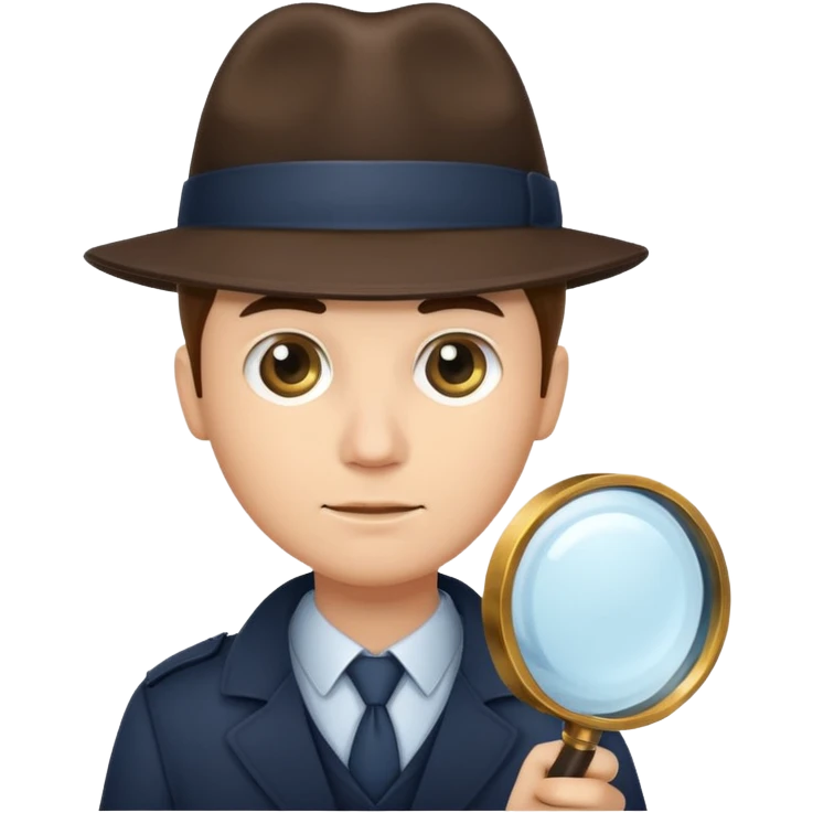 dective with magnifing glass emoji