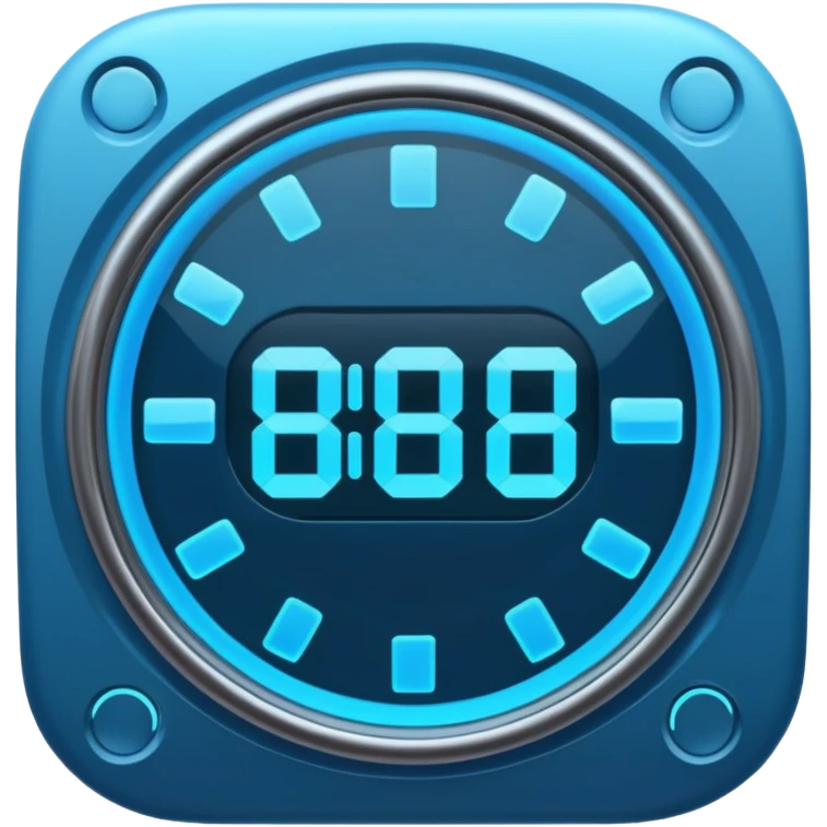 holographic timer  emoji