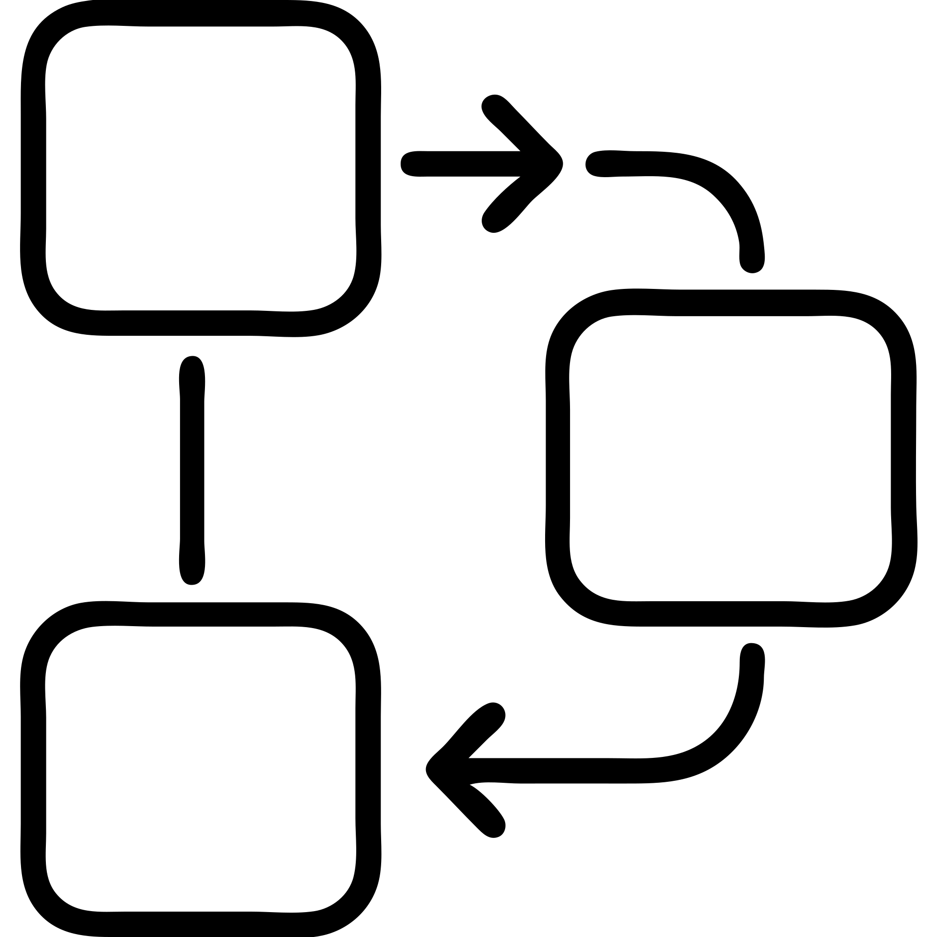 workflow icon, process with three steps, outlined icon style emoji