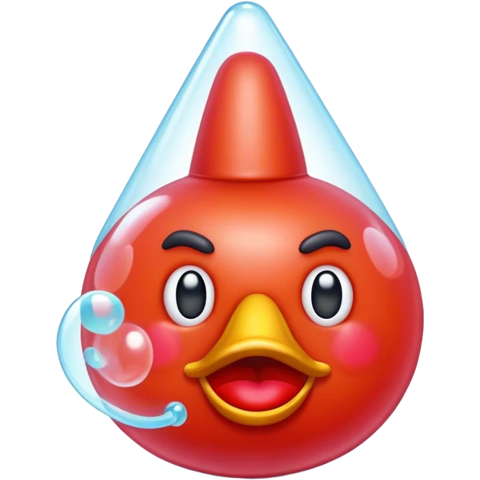 Cinematic Realistic Bubble O'Bill Pop Culture Emoji, featuring a quirky, playful portrayal of an iconic Aussie character rendered with vibrant textures and fun dynamic lighting. emoji
