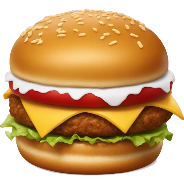 kfc burger emoji