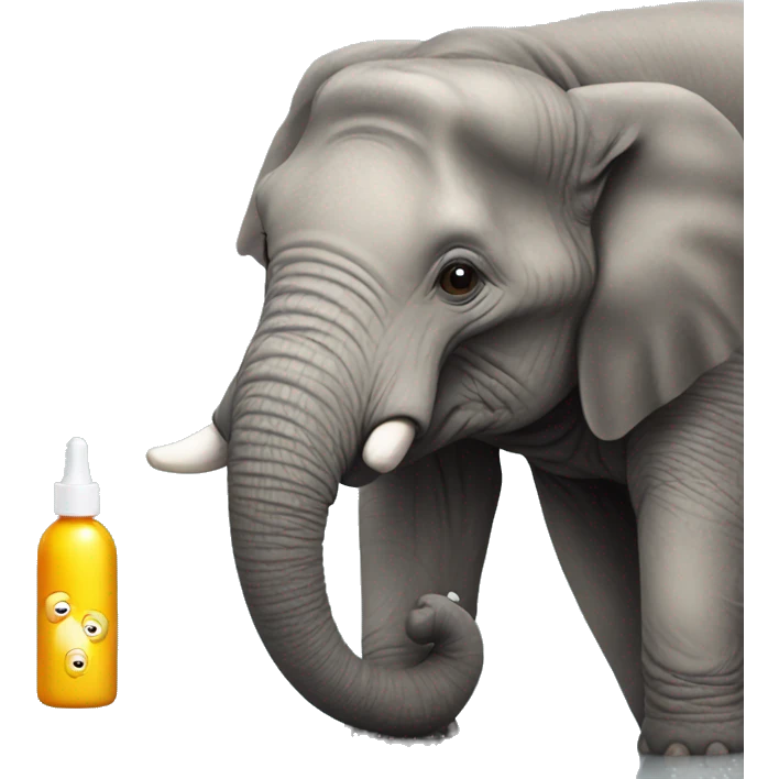 Create a pump out skincare product similar to drunk elephants  emoji