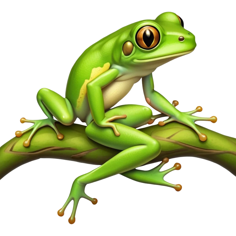green tree frog emoji