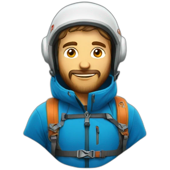 alpinist emoji