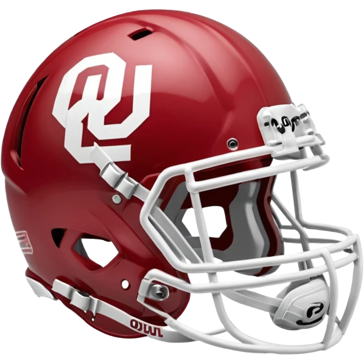 Oklahoma football helmet OU Sooners emoji