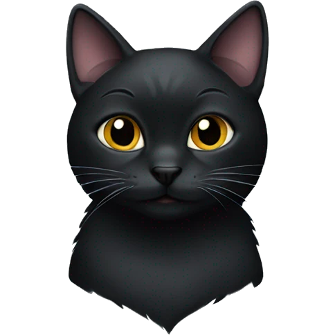 Black cat emoji