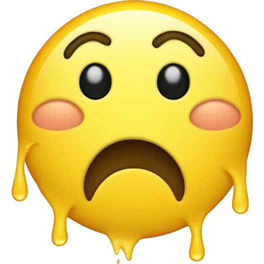 A loving yellow smiley face with crying eyes emoji