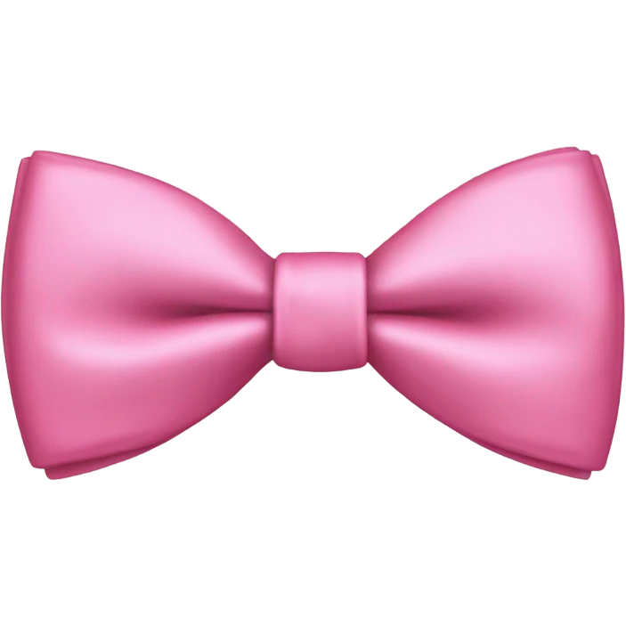 Pink bow tie emoji