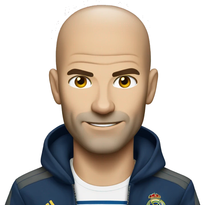 Emoji of Zidane emoji