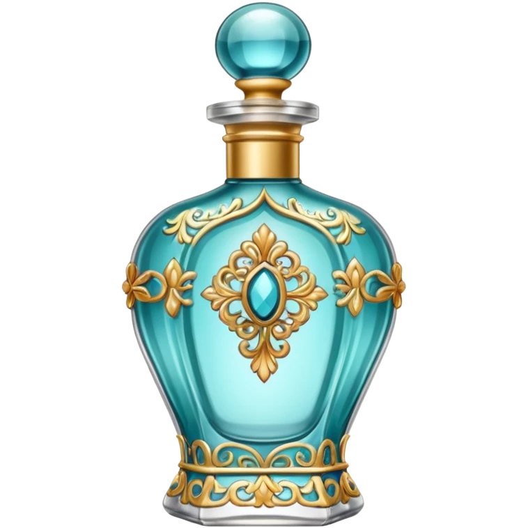 bottle of perfume exquisite large takes all the space emoji