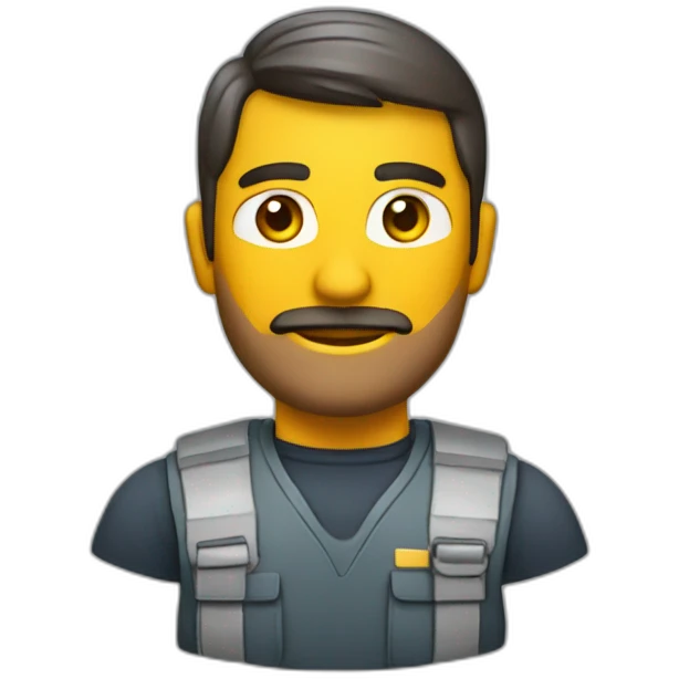 Trabajador vago emoji
