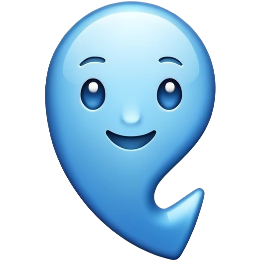 Blue tick emoji