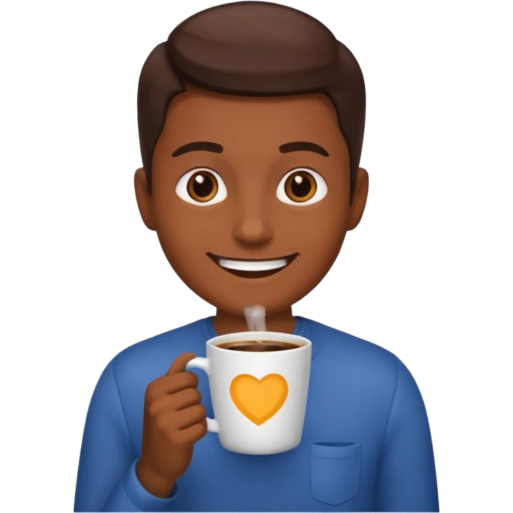 twitch emoticon of someone drinking a coffee emoji