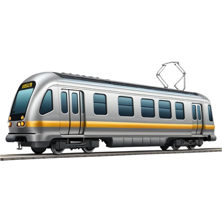 Metro image. View left Side. emoji