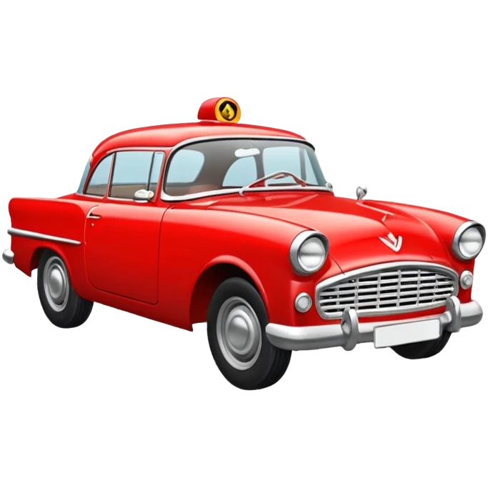 Машина, плимут фьюри 1958 года emoji
