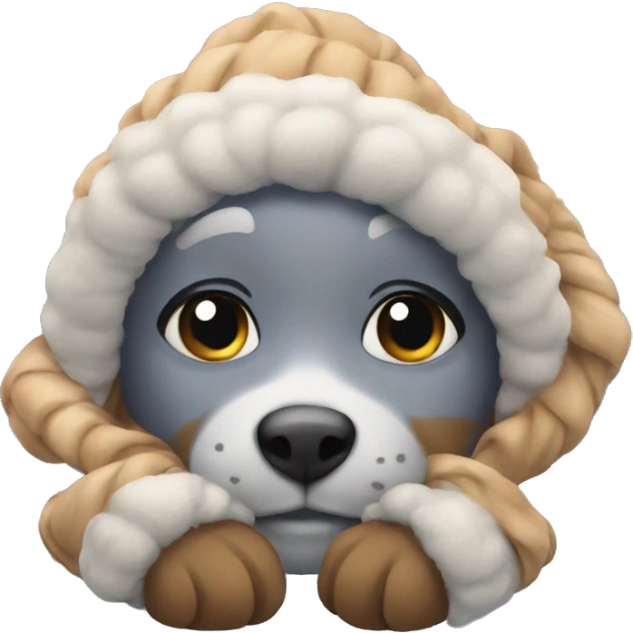Cozy winter emoji