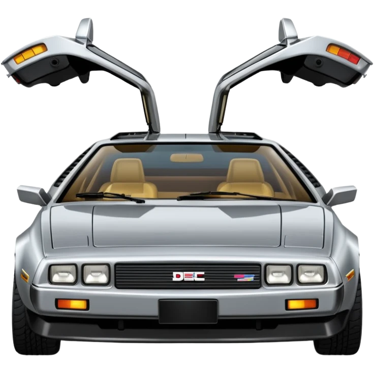 DeLorean DMC-12 emoji