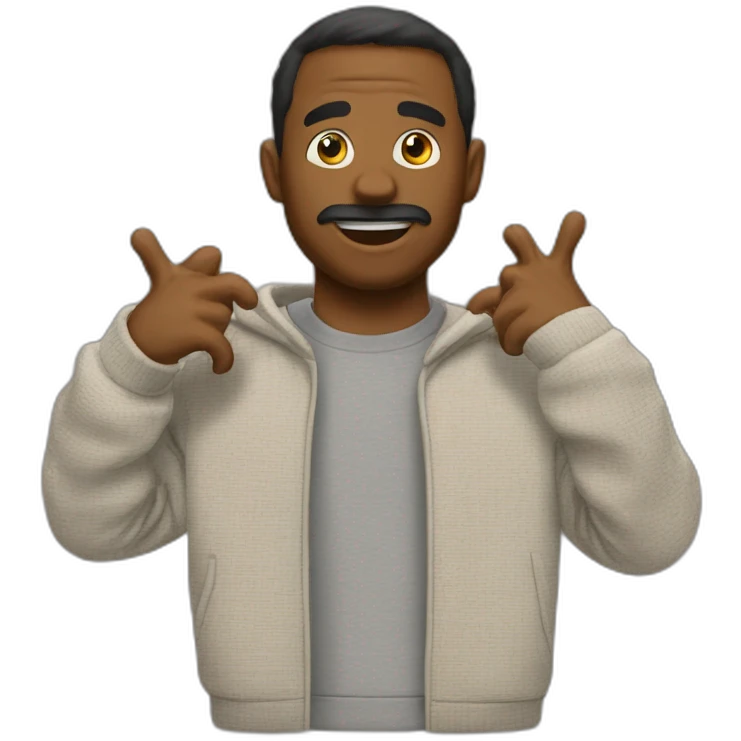 Emoji qui dit Salut Félix emoji