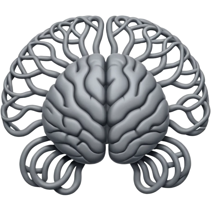 brain with twisted lines around it emoji