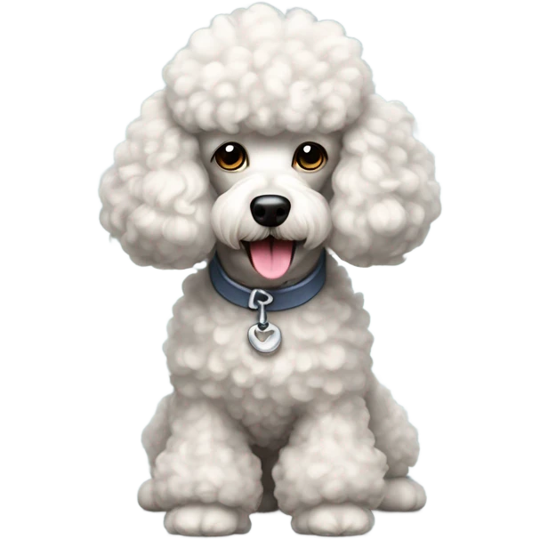 Poodle emoji