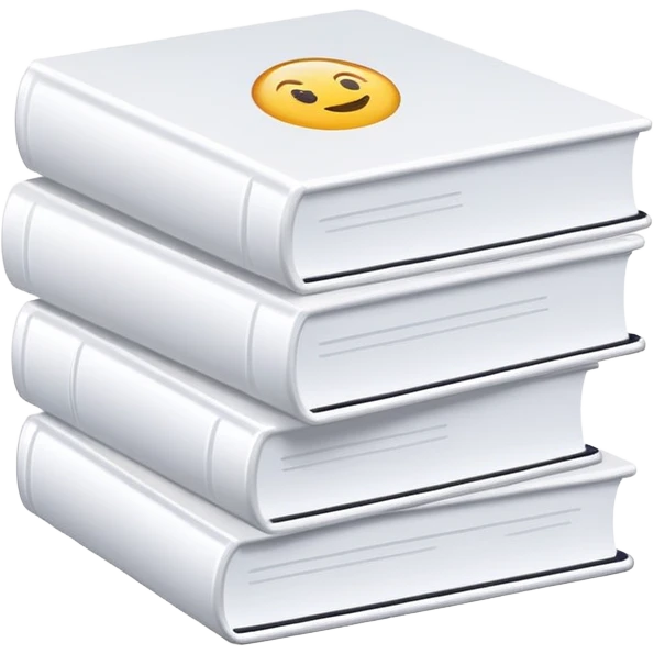White books aesthetic  emoji