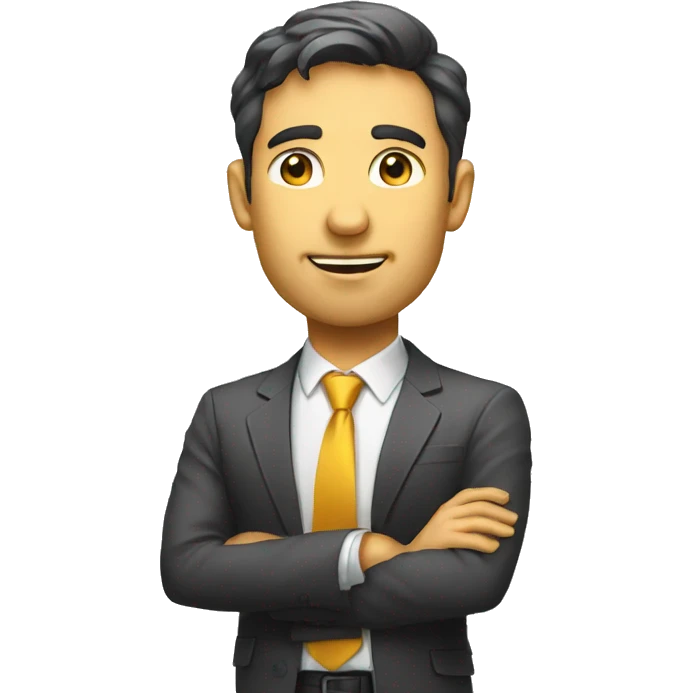 investor man tells emoji