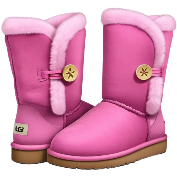 Pink Uggs emoji