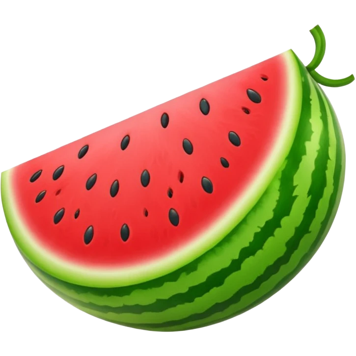Running Watermelon  emoji