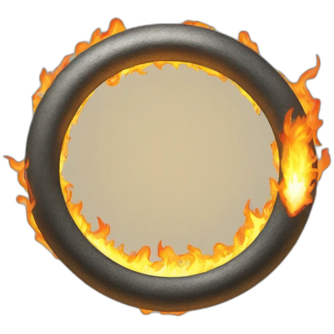 Ring of fire emoji
