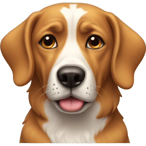 dumb dog emoji