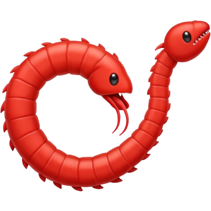 gusano de sangre emoji